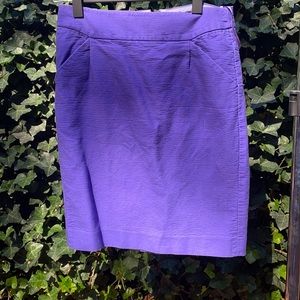Purple Pencil skirt